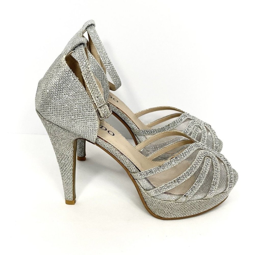 dodo H69-7  Heels silver size 7